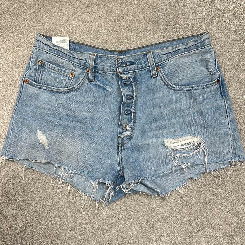 Levi Denim Cutoffs